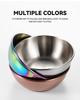 Stainless Steel Golden Sauce Dishes Appetizer Seasoning Serving Dishes Sets Tray Spice Plates Kitchen Tableware
