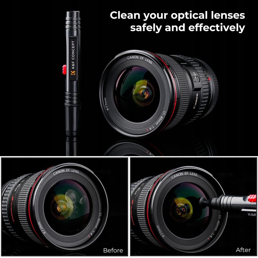 K&F Concept Scratch-Free Optics/Lens/Keyboard Cleaning Pen