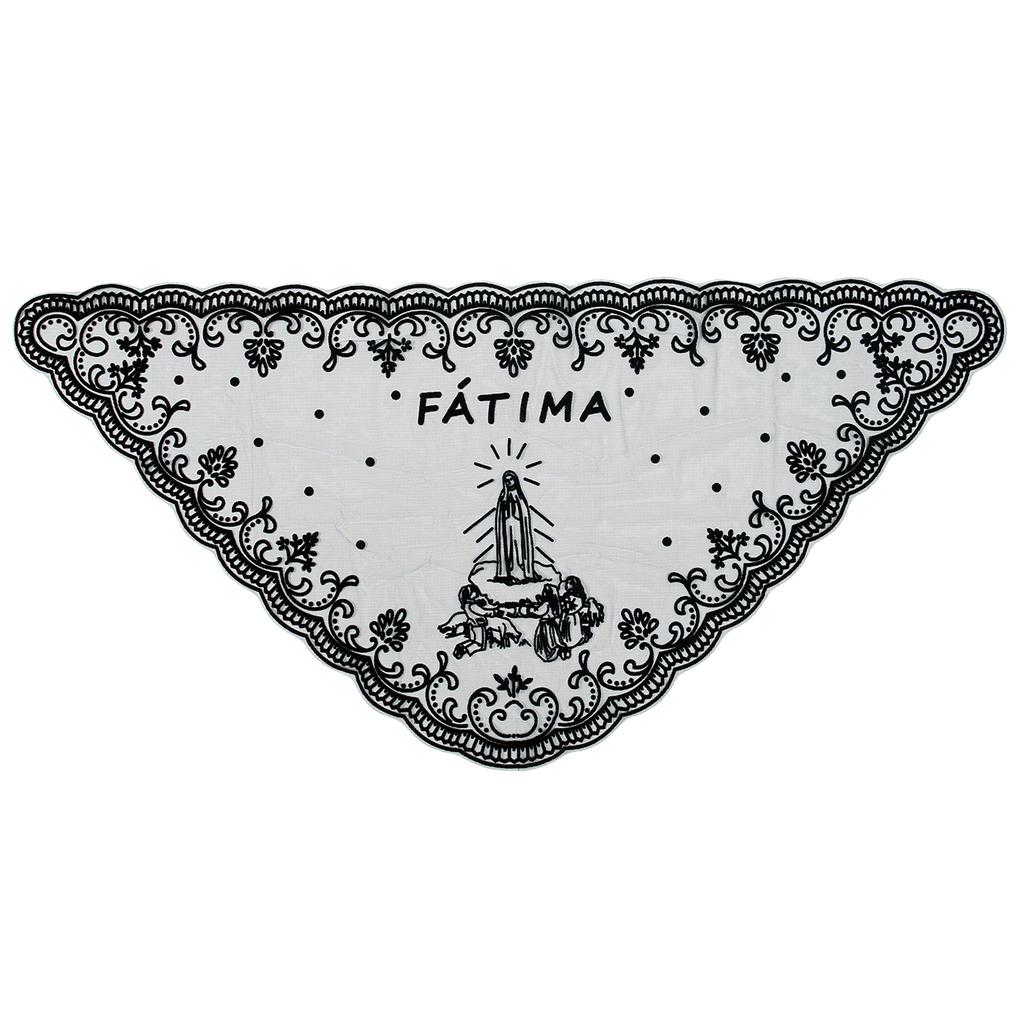 Solid Color Virgin Mary Lace Scarf For Women Embroidery Catholic Veil Church Pray Christian Veil Jerum Headscarf