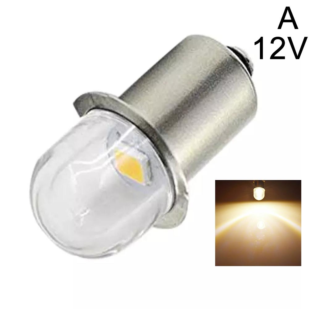 4 stücke P13.5S PR2 PR3 LED Miniatur Lampe DC 3V 4,5 V 6V 12V 18V 1SMD Warm Weiß Für Taschenlampe Ersatz Birne Taschenlampen Arbeit Licht
