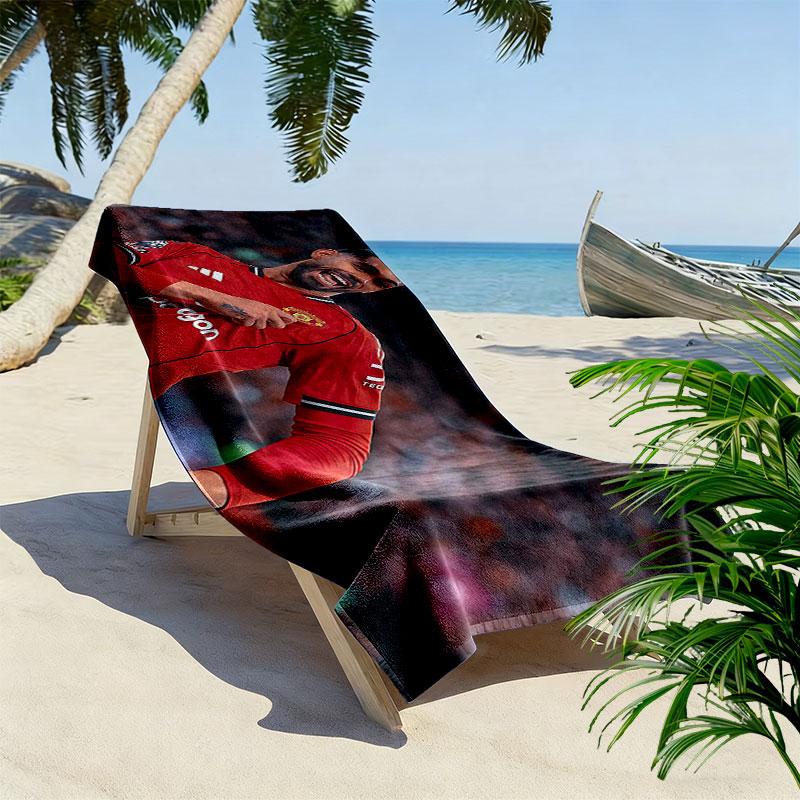Cunha Print Beach Towel, Large Soft Quick Dry Towel for Beach Camping Swimming