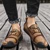 Mockasiner för män Körskor Komfort Flats Fritidsskor Plus Size Läderskor för män Over Size