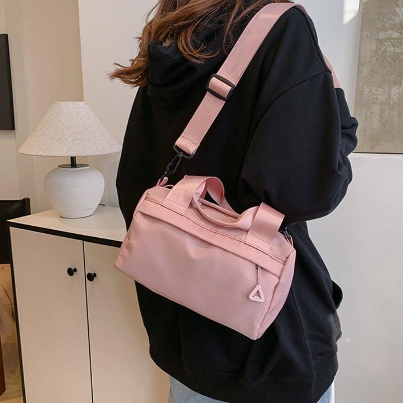1pcs Fashion Large Capacity Nylon Shoulder Bag Multipurpose Lightweight Outdoor Travel Casual Daily Commuter Crossbody Bag