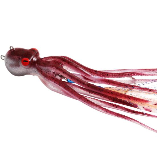 

Спортивный аксессуар MUQZI, 110 г/150 г/200 г, изысканная наживка в виде кальмара, светящаяся свинцовая голова, реалистичная S