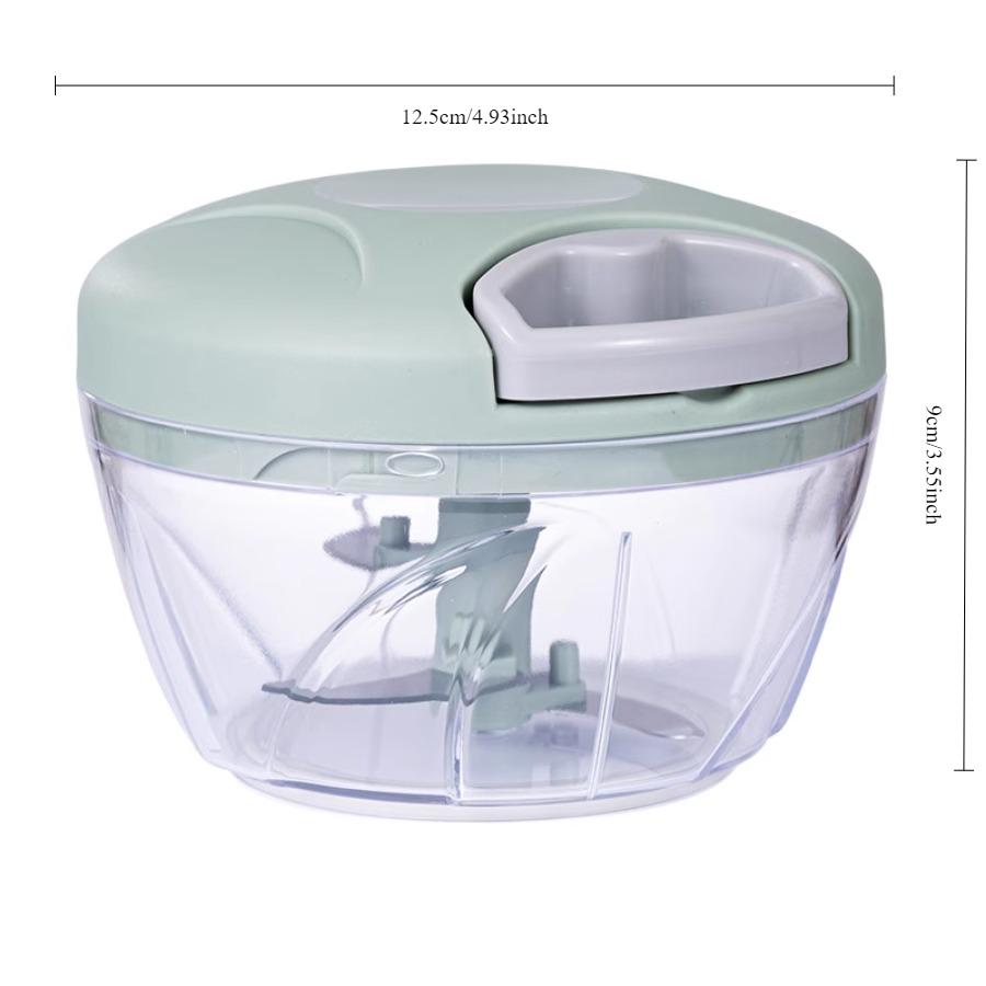 500ML Garlic Chopper Manual Garlic Press Food Vegetables Cutter Meat Grinders Kitchen Gadgets Hand Mincer Garlic Masher