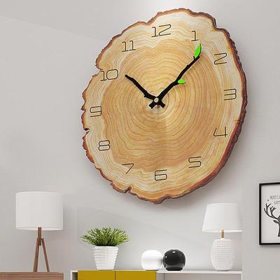 12palcové vintage dřevěné hodiny Kavárna Kancelář Domov Kuchyně Nástěnná dekorace Tiché hodiny Design Umění Velké nástěnné hodiny Dárek Domácí nástěnné hodiny