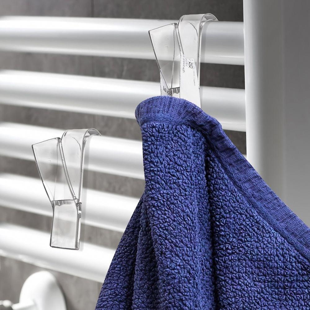 4x Hook Hanger for Radiator Bathroom Radiator Door Towel