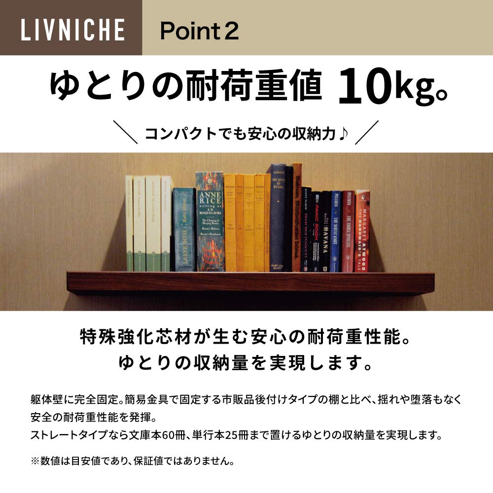Nankai Plywood Display Shelf Rib Niche Corner Type Dark Walnut 40 X 380 X 380mm LNC4303-DJ