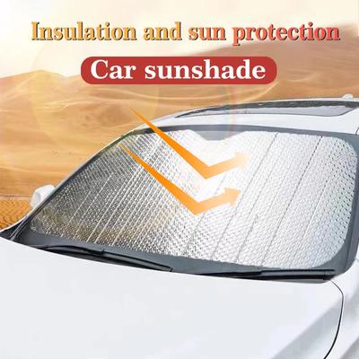 1Pc Car Sunshade Protection Heat Shield Front Windshield Sun Visor Sunshade Pad Car Protective Accessories