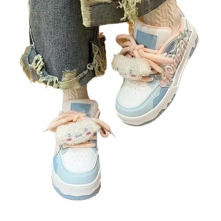 Dopamine Board Shoes Children Yugui Dog Melody Students Niche Trend Board Shoes Women Spot