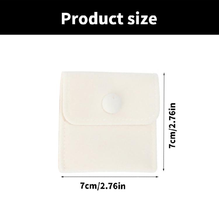Packung mit 12 weichen und robusten Flanell-Schmuckbeuteln Flanell-Schmuckaufbewahrungsbeutel für elegante Aufbewahrungs- und Präsentationsbedürfnisse