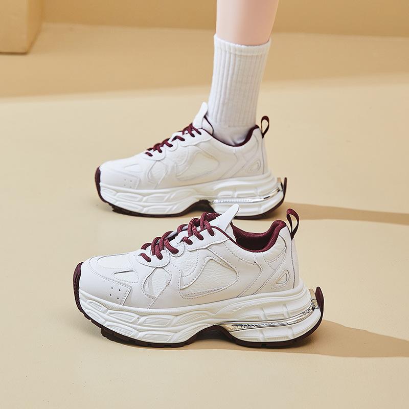 Nauji moteriški sportiniai batai, madingi sportiniai batai su storu padu