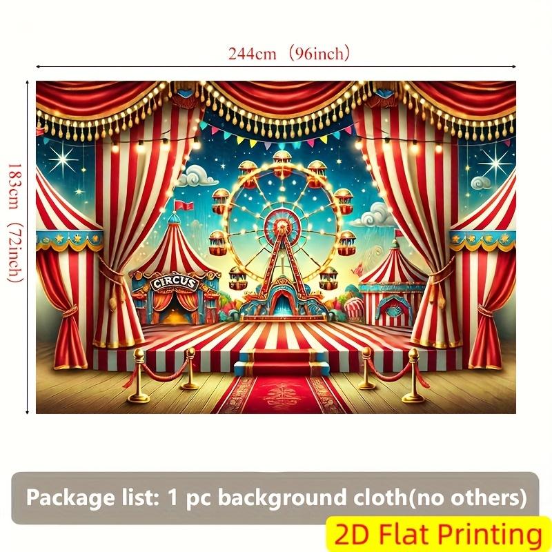 2D Flat Stage Background Polyester Banner, Themed Party Decoration, Suitable for Festival Room Decoration.