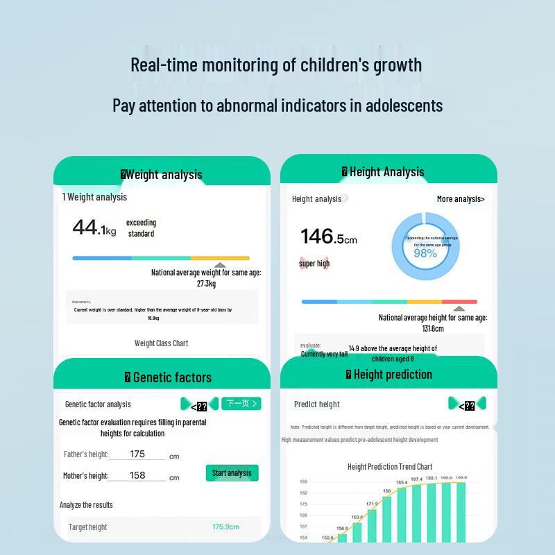 Yun Kang Bao Ultrasonic Height & Weight Scale (CN Version)