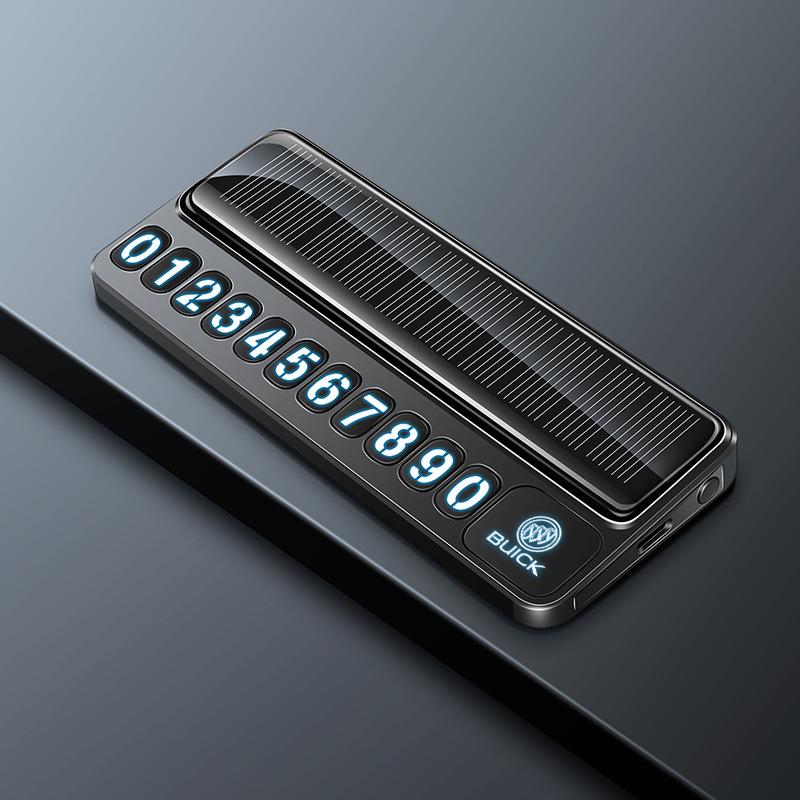 

Buick Temporary Parking Number Plate for Envision, GL6, Excelle, Verano, LaCrosse, Regal, and GL8