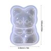 Compact Silicone Cats Figurine Crafting Mold for Small Spaces Area Saving as Decorative Item in Room Setting