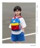 Kids' Candy Color Lightweight Backpack - Fashionable Color Block Design for Kindergarten Boys and Girls