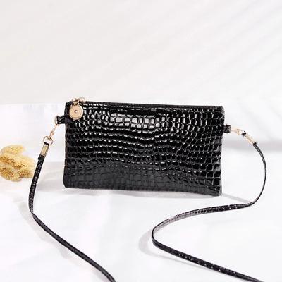 Mini Borsa a Spalla alla Moda da Donna Borsa a Tracolla Borsa Portafoglio per Telefono e Monete Lussuosa Borsa a Mano Monocolore Piccola Borsa a Tracolla