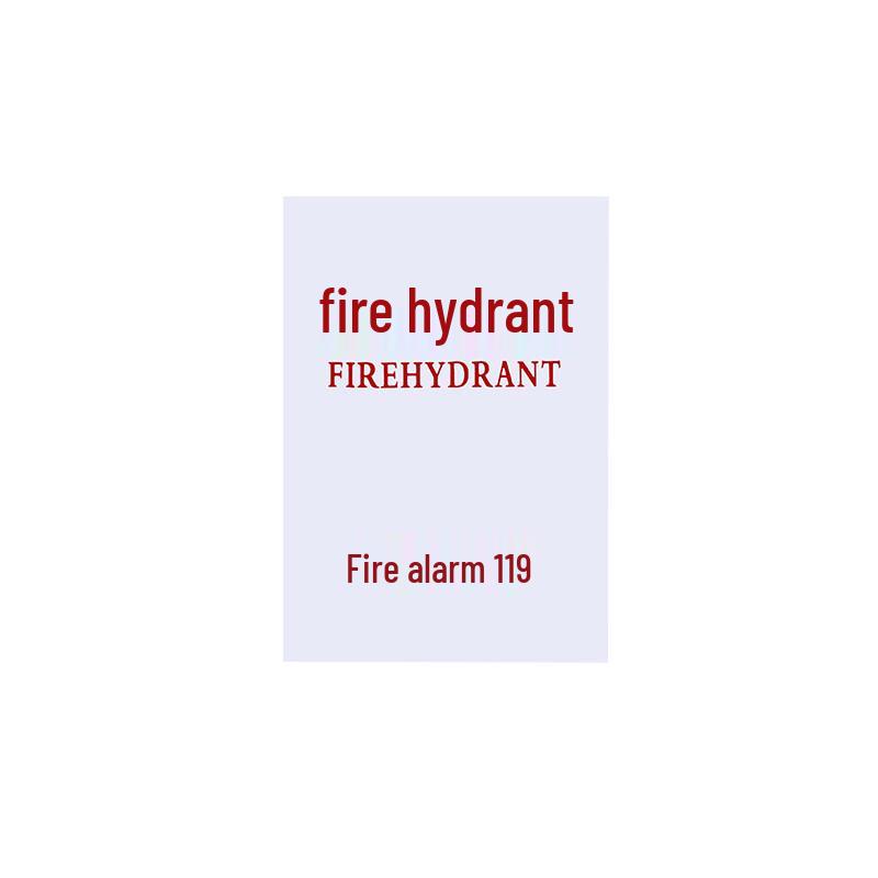 Anyi Acrylic Fire Hydrant Box Door Panel