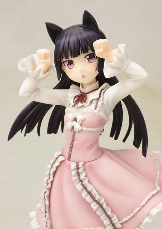 Kotobukiya My little sister be this Black Cat scale PVC painted finished product can't cute. -Sweet Lolita- 1/7