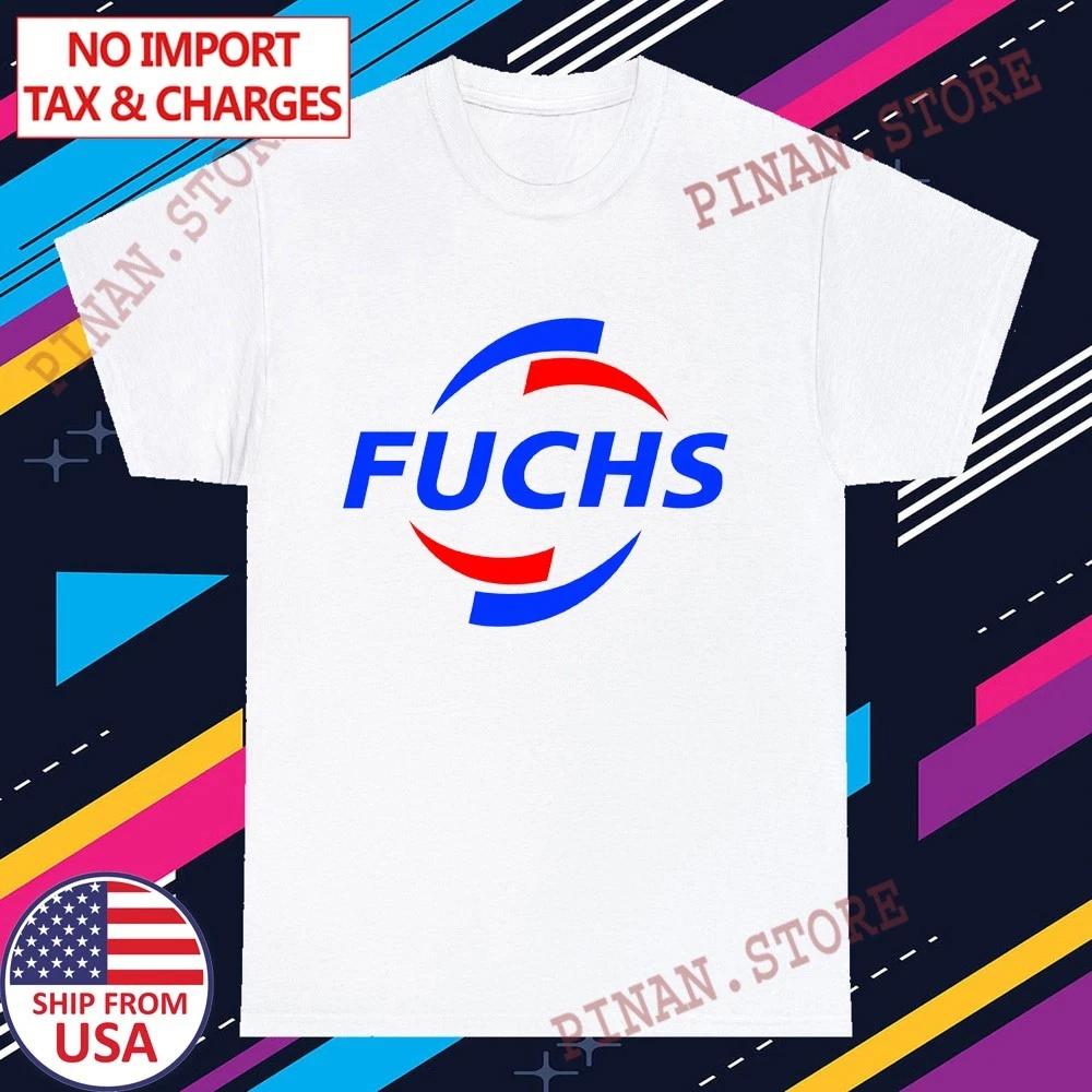 FUCHS Racing Men s White Size S-5XL L