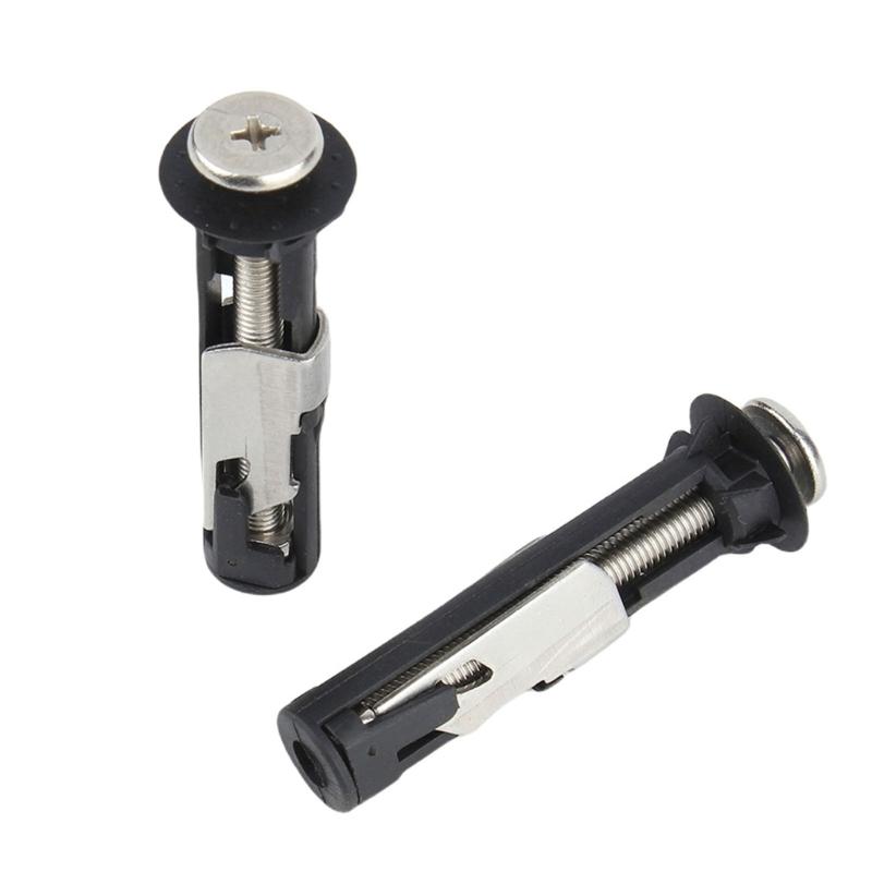 Universell toalettsitsbult- och skruvuppsättning Uppgraderar toalettsitsfäste för Förbättrar Stabiliteten i Toppmonterade Toalettsitsar