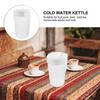 2500Ml Plastic Water Pitcher with Scale Lid Food Safe Cold Hot Beverage Jug for Juice Iced Tea Lemonade Milk Coffee Parties