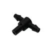 6mm Nozzle Tee Connectors Homebrew Garden Irrigation System Watering Spray Nozzle Fittings for 4/7 mm Hose 50 Pcs