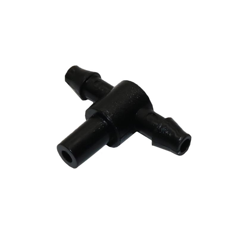6mm Nozzle Tee Connectors Homebrew Garden Irrigation System Watering Spray Nozzle Fittings for 4/7 mm Hose 50 Pcs