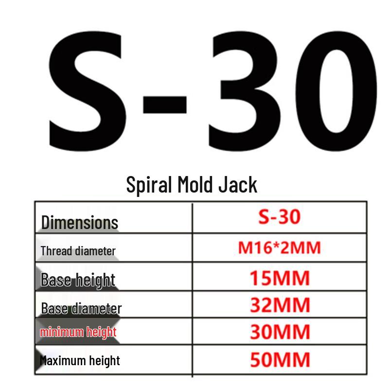 Zhi Ling Adjustable Spiral Leveling Support Block