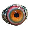 Eye Of The Curtain Ring Evil Eye Ring Realistic Eyeball Design Rings Dark Lore Rings Eye Of The Veil Ring Party Rings Men