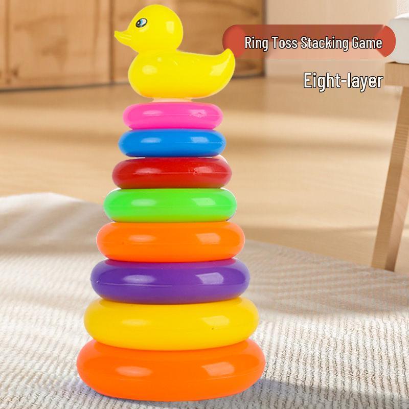 

Детский дартс с кольцами и игра Дженга: Развивающее занятие для родителей и детей для детского сада