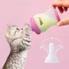Anti Choking Kitten Nipple Bottle Bite Resistance Cat Pacifier Feeder  For Kitten Puppy Rabbits
