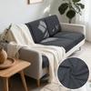 Jacquard Woven Fabric Pure Couch Fitted Covers Polar Thermal Fleece Fabric Form Fitting Sofa Seat Covers Detachable Couch Protector Furniture Cover