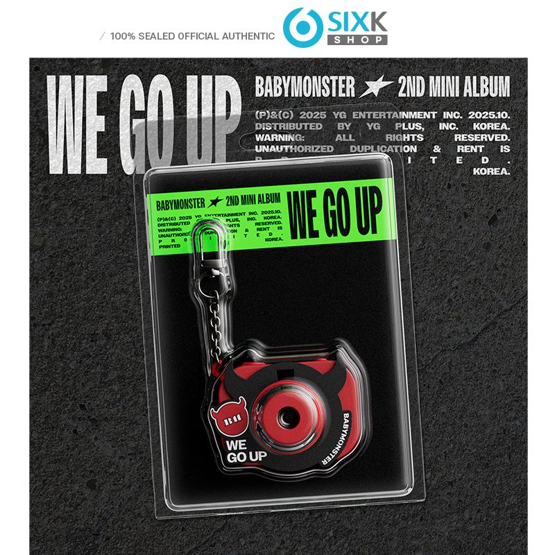 [Pre-order] BABYMONSTER -2nd MINI ALBUM [WE GO UP] MINI BEAM KEYRING Ver.