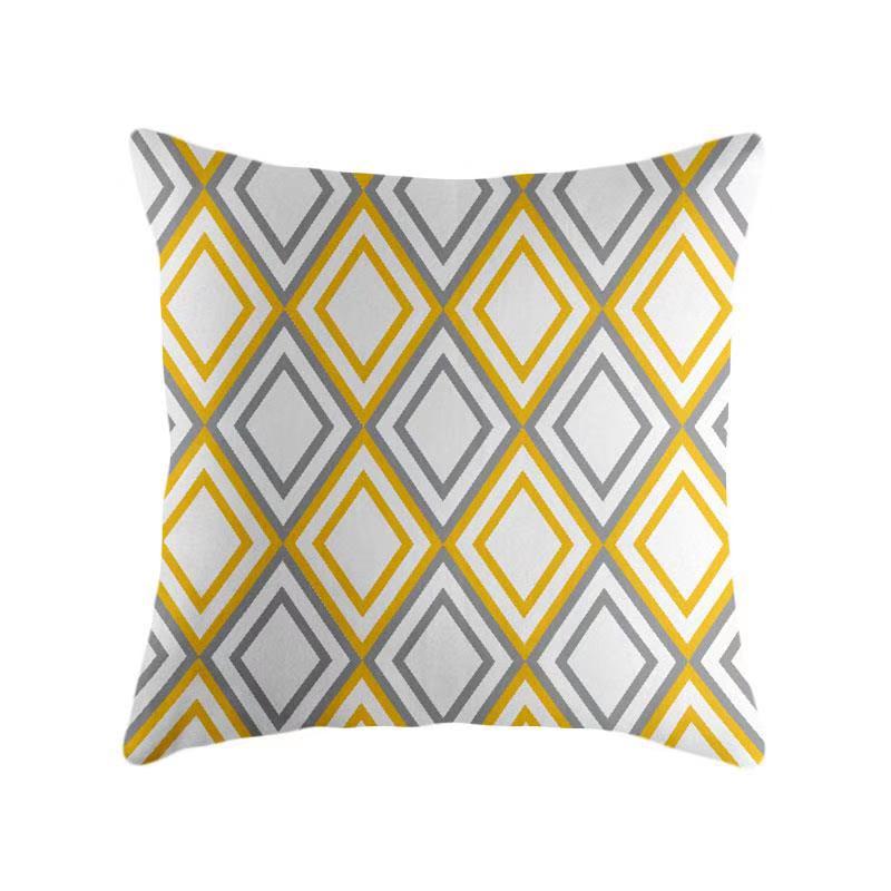Yellow Pillow Pillow Case Pillow Car Cushion Sofa Pillow Nordic Sofa Cushion Pillow