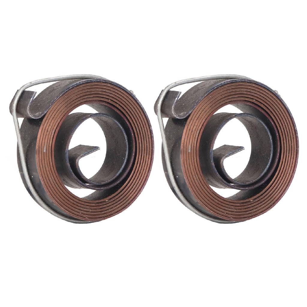 2 Pezzi Molle per Trapano a Colonna Molla a Spirale di Ritorno Alimentazione del Mandrino Gancio Doppio 0,8x10 Diametro Esterno 37mm