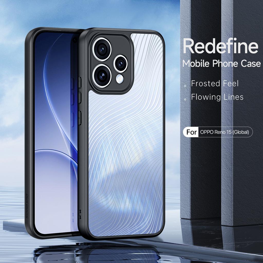 For Oppo Reno15c 5G (China)/Oppo Reno15 5G (Global) Case DUX DUCIS Aimo Series TPU+PC Matte Drop-proof Phone Cover (REACH Certification)