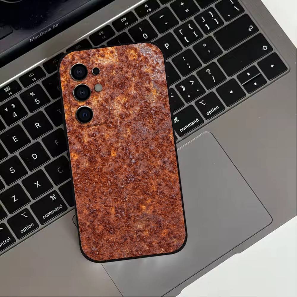 

R-Ретро I-Индустриальный S-Стиль R-РжавыйS Чехол для телефона для Samsung S25,S24,S21,S22,S23,S30,Ultra,S20,Plus,Fe,Мягкий силиконовый черный чехол Samsung S25ULTRA