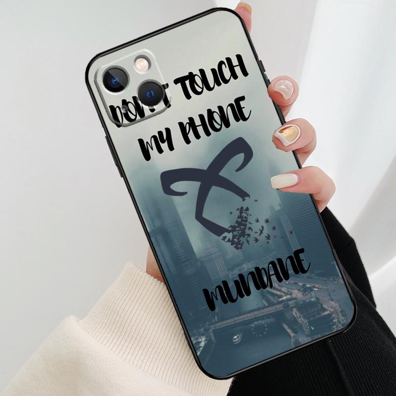 Shadowhunters Phone Case For iPhone 17 Pro Max 15 14 13 11 12 16 Pro Max mini 15 16 Plus 16e 17 Air Cover