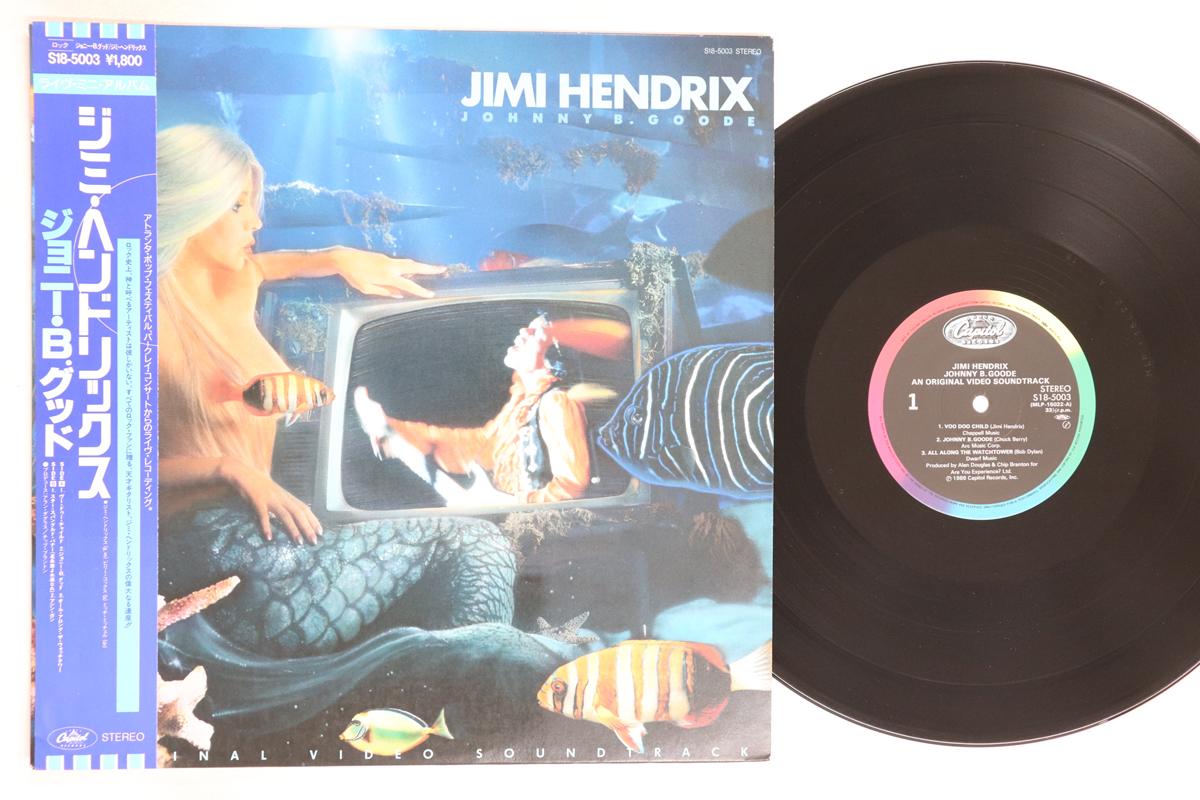 

12inch Record JIMI HENDRIX - Johnny B. Goode An Original Video S S185003 CAPITOL 1986 Japan Obi Rock Used