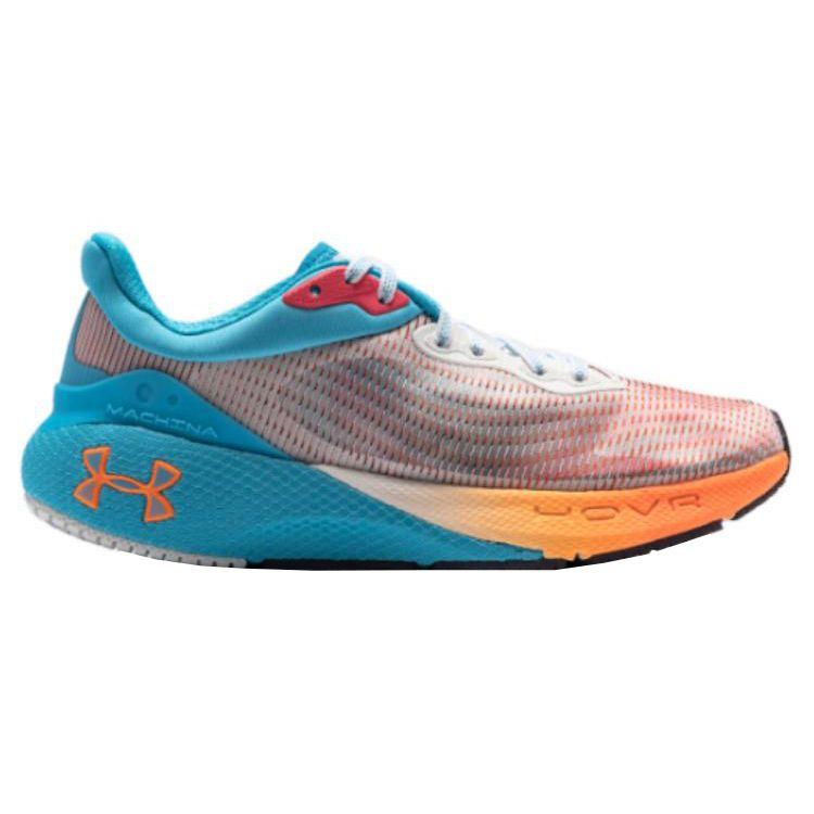 Under Armour Round Toe Lace-Up Low-Top Running Shoes Women sneaker Blue Pink 3026265-301