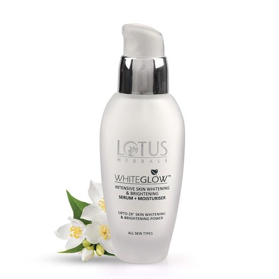 Lotus Herbals Whiteglow Sérum Intensif pour la Peau + Hydratant | Nourrit et Hydrate la Peau | Pour Tous Types de Peau | 30ml