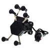 6-Claw Anti-Theft Phone Holder Mount for Motorcycle/Bicycle Handlebars