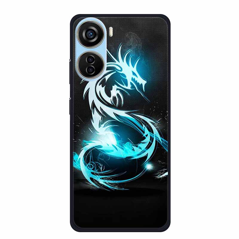 Handyhülle Für ZTE Axon 40 Lite Rückseite Hülle Schwarzes Silikon Weiche Hülle Für ZTE Blade V41 Vita V50 Design 5G LIBERO 5G IV Hülle
