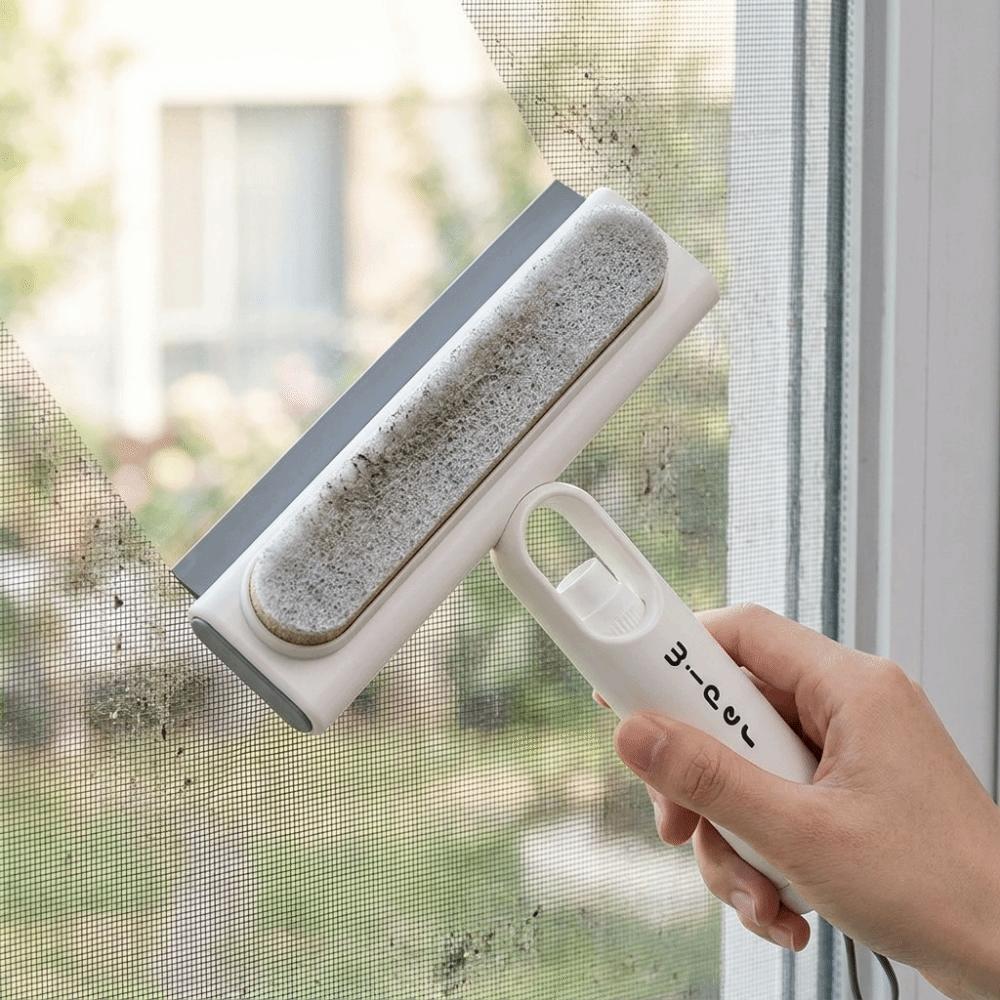 Portable Screen Window Brush Efficient Multi-functional Tool Scraper Bathroom Glass