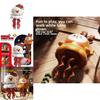 Dancing Octopus Wind Up Toy With Santa Claus And Elk Design For Parentchild Interaction