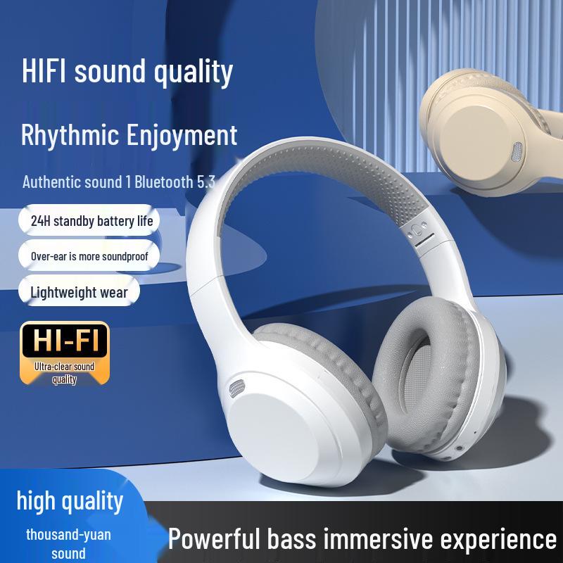 New Lenovo DR10 Wireless Over-Ear Headphones with Ultra-Long Battery Life and Stylish Design.