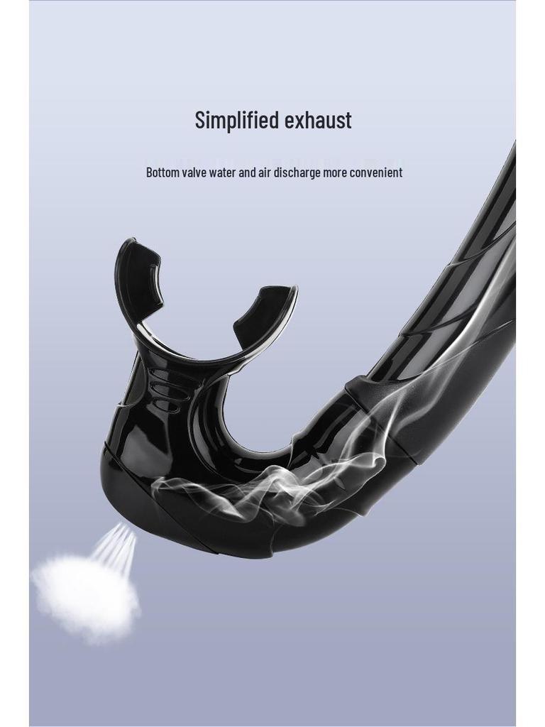 Wodoodporna Maska do Nurkowania i Półsuchy Zestaw Fajki