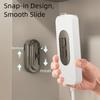 Punch-Free Wall Socket Holder Sliding Design Cable Management Hanging Power Socket Stand  Home